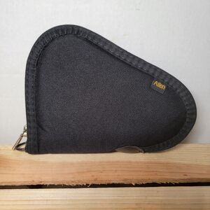 Allen Small Black Fabric Padded "Pew Pew" Zip Storage Case